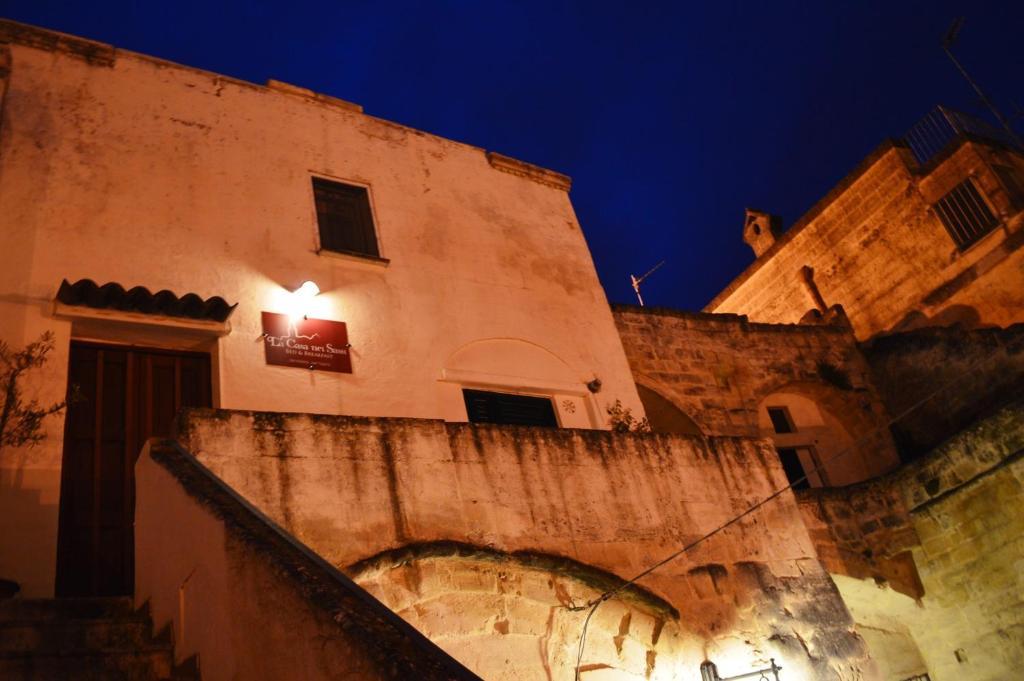La Casa Nei Sassi Bed and Breakfast Matera Exteriör bild